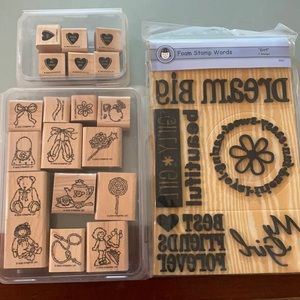 Stampin Up and Lil Davis design stamp sets